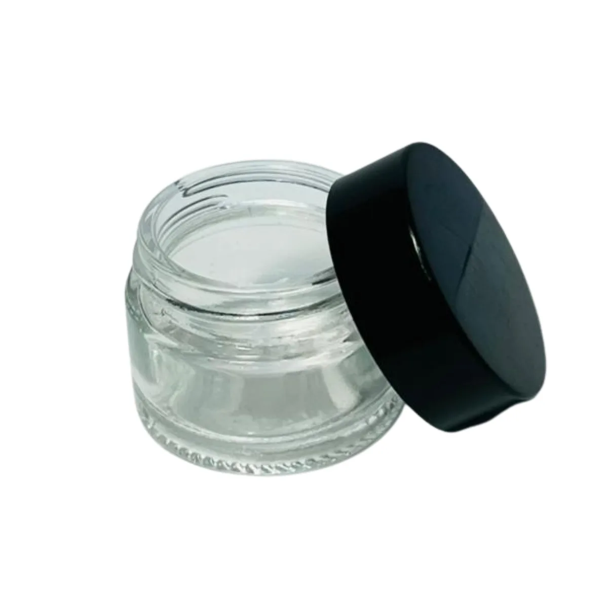 10gm clear glass jar image 3