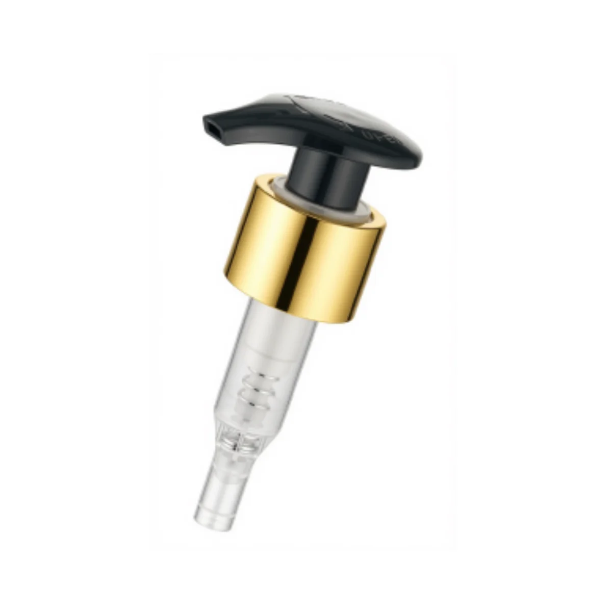 Left-Right Lotion Pump With Whole Ribbed image 4