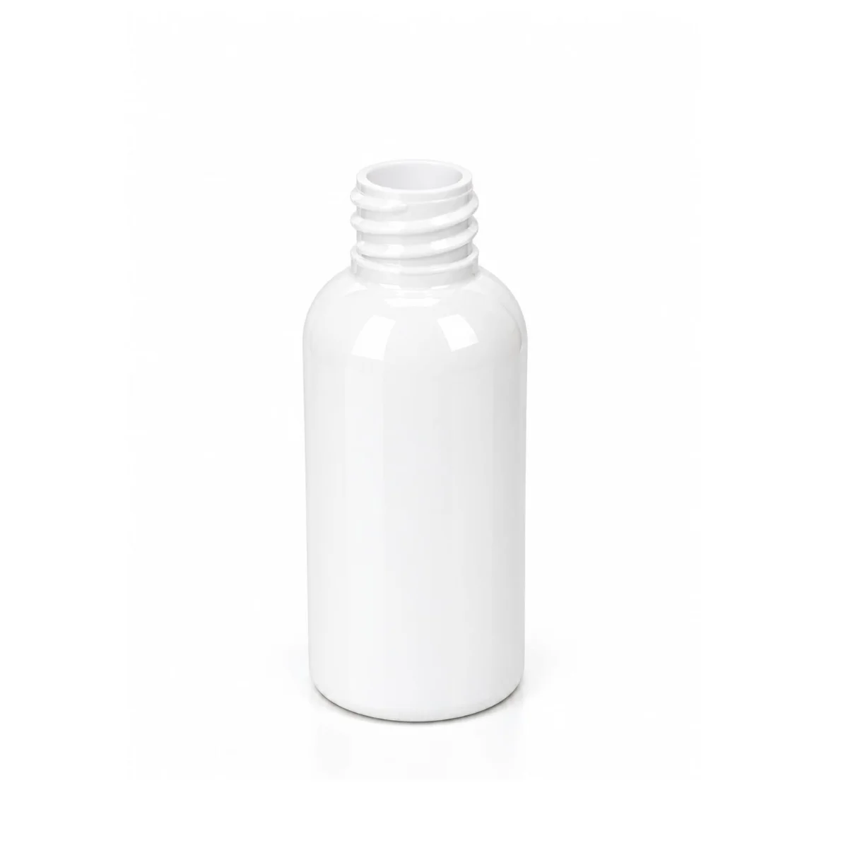 100ml white boston 24mm neck image 1