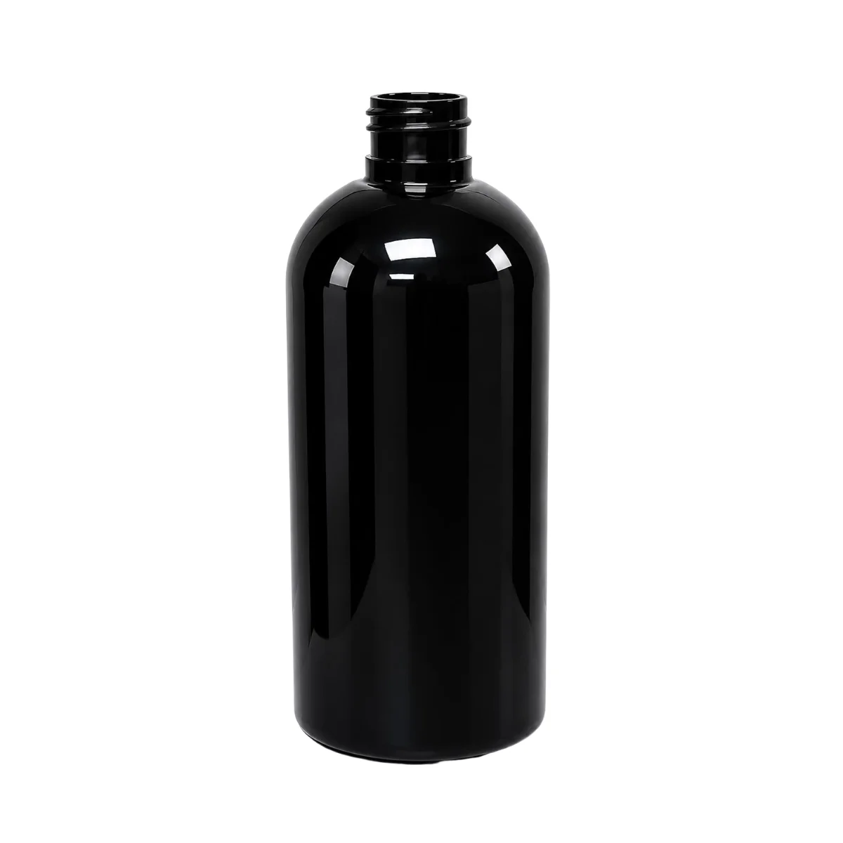 500ml black boston 24mm neck image 2