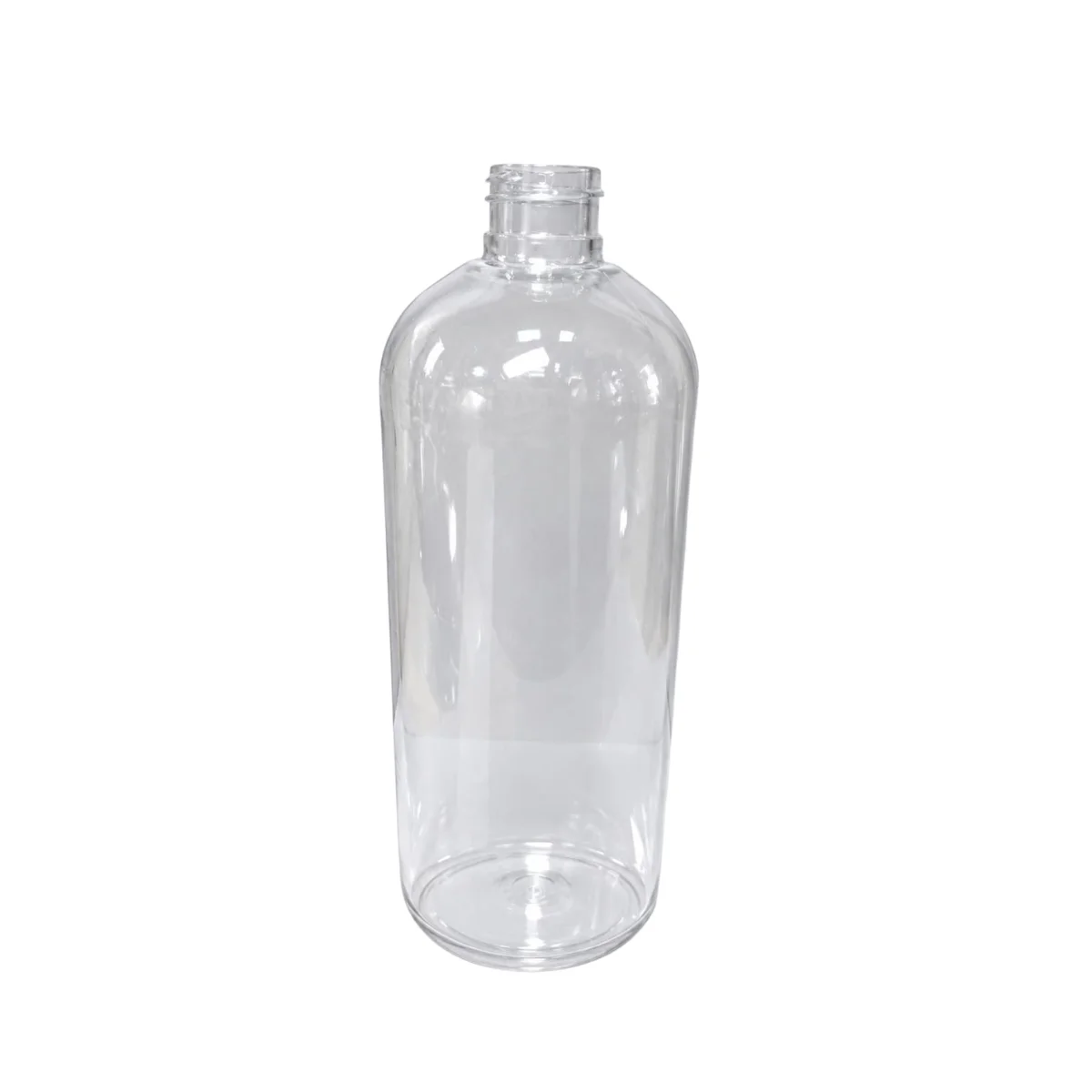500ml clear boston 24 mm neck image 1
