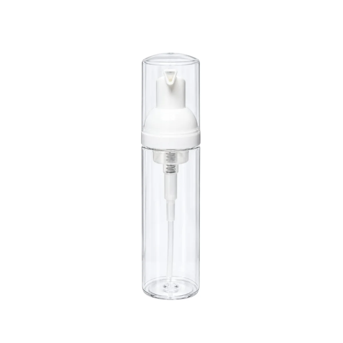 80mm clear foaming bottle image 2